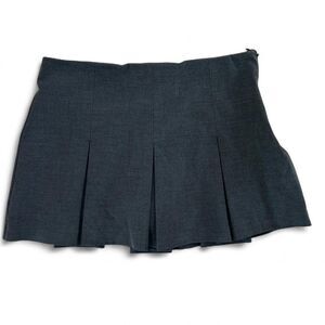 Zara Gray Pleated Mini Skort (Tennis Skirt Style)